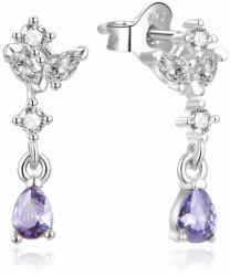 Beneto Egyedi ezüst fülbevaló cirkónium kővel AGUP2183/AL