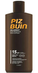 Piz Buin Naptej érzékeny bőrre Allergy SPF 15+ (Sun Sensitive Skin Lotion) 200 ml - vivantis