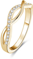 Beneto Aranyozott ezüst gyűrű AGG192 kristályokkal 50 mm