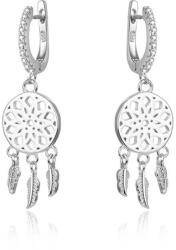 Beneto Ezüst álomfogó fülbevaló cirkónium kövekkel AGUC1976