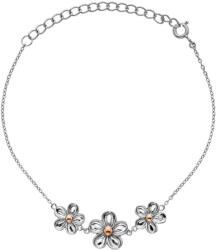 Hot Diamonds Ezüst karkötő virággal Felejtsd el, nem DL596