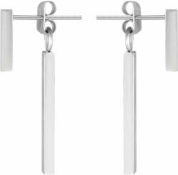 Troli Modern acél fülbevaló