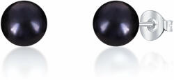 JwL Luxury Pearls Valódi fekete gyöngyből készült fülbevalók JL0707 - vivantis