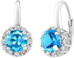 Silvego Sharon ezüst fülbevaló kék kristályokkal TXRE100009