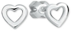 Soliter Brilio Silver Ezüst szív fülbevaló 431 001 01283 04