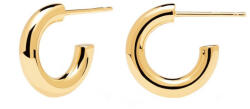 PDPAOLA Minimalista karika aranyozott fülbevaló Mini CLOUD Gold AR01-376-U - vivantis