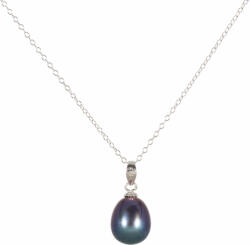 JwL Luxury Pearls Ezüst gyöngy nyaklánc JL0438 (lánc, medál) 45 cm