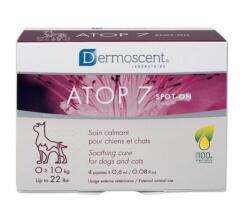 Dermoscent Dermoscent Atop 7 Spot On for Dogs and Cats 0-10 kg, 4 Pipete