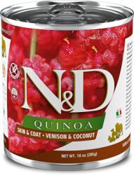 N&D Conserva N&D Quinoa Skin&Coat cu Vanat si Cocos, 285 g