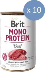Brit 10 x Conserva Brit Mono Protein cu Vita, 400 g