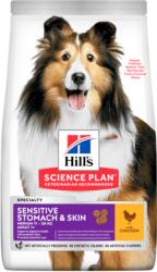 Hill's Hill`s SP Canine Adult Skin and Stomach cu Pui, 14 kg