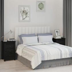 vidaXL Noptiere, 2 buc. , negru, 40x35x61, 5 cm, lemn masiv de pin (813708)