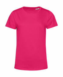 B and C Női rövid ujjú organikus póló B and C #Organic E150 /women S, Magenta rózsaszín