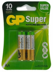 GP Batteries Baterii GP Super Alkaline AA (LR6), blister 2pcs (GPPCA15AS014)