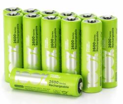 GP Batteries Baterii reincarcabile GP 100% Peak Power AA seria 2600, folie 12 pcs (PPRHC232C162)