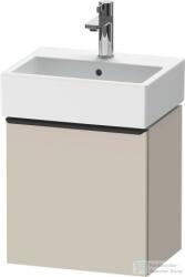 Duravit D-NEO 434 x 322 mm-es 1 ajtós szekrény Vero Air kézmosóhoz, balos, Taupe Matt Decor DE4217L9191 (DE4217L9191)