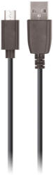 Maxlife kábel - USB / MicroUSB fekete adatkábel 50cm, 2A