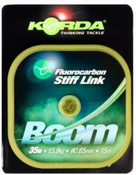 Korda Boom Fluorocarbon Stiff Link előkezsinór 20lb-0.50 (KBOOM50)