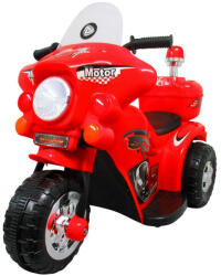 R-Sport Elektromos rendőrmotor gyerekeknek - M7 - 6V - piros (EL-MOTOR-M7-RED)
