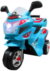 R-Sport Háromkerekű elektromos kismotor gyerekeknek - M6 - 6V - kék (EL-MOTOR-M6-BLUE)