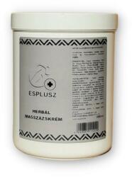 ESPLUSZ Herbal Natúr Illatmentes Masszázskrém 1000 ml (SGY-015-SPL) - sportgyogyaszati