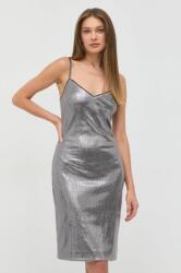 GUESS ruha ezüst, mini, egyenes - ezüst M