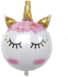 Party Pal Balon folie figurina cap unicorn 60 cm