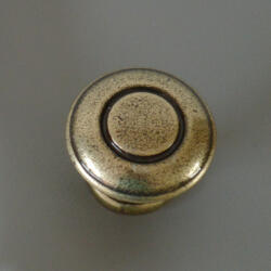 METAKOR IRIS fém bútorgomb, antik bronz színű (19_3797_68)