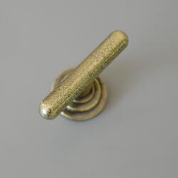 METAKOR HUGO Fém bútorgomb, antik bronz színű (19_4166_68)