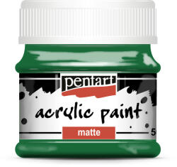 Pentart Matt akrilfesték pontozótechnikához - zöld - 50 ml (5997412766738)