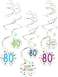 Amscan Serpentine decorative - Happy Birthday confetti 80