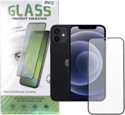 Spacer FOLIE STICLA Spacer pentru Iphone 12 si 12 Pro, grosime 0.3mm, acoperire totala ecran, strat special anti-ulei si anti-amprenta, Tempered Glass, sticla 9D, duritate 9H "SPPG-AP-IP12-TG (SPPG-AP-IP12-T
