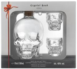 Crystal Head Vodka + 2 pohár PDD 0,7 l