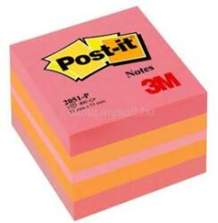 POST-IT 51×51mm 400lap rózsaszin öntapadó mini jegyzetkocka (POST-IT_7100172395) (POST-IT_7100172395)