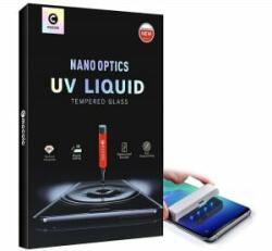 Mocolo UV LIQUID képernyővédő üveg (3D full cover, íves, karcálló, 0.3mm, 9H + UV lámpa) ÁTLÁTSZÓ [Samsung Galaxy Note 20 Ultra 5G