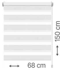 Vásárlás: Gardinia Mini zebra roló - sávroló oldalfeszítéssel (Z720 fehér)  ablakra: 68x150 cm (2025736) Árnyékoló árak összehasonlítása, Mini zebra  roló sávroló oldalfeszítéssel Z 720 fehér ablakra 68 x 150 cm 2025736 boltok