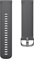 Ricardo Curea Quick Release 22mm, silicon, neagră, cataramă neagră, dimensiunea L (Garmin Forerunner 255, Vívoactive 4 etc. )