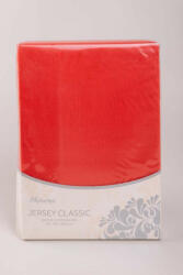  Jersey piros lepedő 80-100x200 cm
