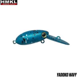 HMKL Vobler HMKL Inch Crank MR 2.5cm, 1.6g, custom painted Yadoku Navy (INCH25MR-YN)