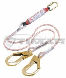 Munkavédelmi Energiaelnyelő Toplock-2K piros, +1, 8m/12mm Y kötél, 16cm/45mm 71422 (71422)