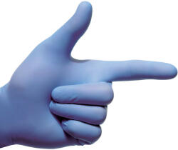 Zarys mediCARE Nitrile Gloves AMG Antimicrobial Powder-Free Violet-Blue 100 pack M
