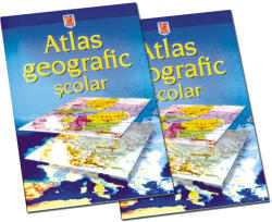 Herlitz Atlas Geografic Scolar V - Viii Herlitz (9440170) Carte de colorat