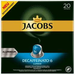 Jacobs Lungo 6 Decaffeinato Nespresso Kompatibilis Kávékapszula (20 db) [104g] - diszkontital