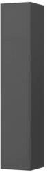 Laufen THE NEW CLASSIC Magas szekrény, 1 ajtó, bal oldali zsanérral, 1 fapolccal és 4 üvegpolccal, Traffic Grey 32X160X32 - H4060610856271 (H4060610856271)
