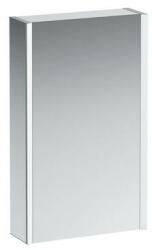 Laufen FRAME 25 Tükrös szekrény, alumínium, 2 LED világító elemmel és alsó háttérvilágítással, Fényes fehér H4083529001451 (H4083529001451)