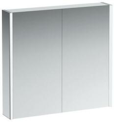 Laufen FRAME 25 Tükrös szekrény, alumínium, 2 LED világító elemmel és alsó háttérvilágítással H4085539001441 (H4085539001441)