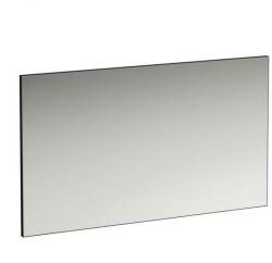 Laufen FRAME 25 Tükör alumínium keretben, világítás nélkül, Fekete matt 120X70X2.5 - H4474079004501 (H4474079004501)