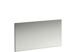Laufen FRAME 25 Tükör alumínium keretben, világítás nélkül, Fekete matt 130X70X2.5 - H4474089004501 (H4474089004501)