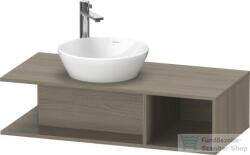 Duravit D-NEO 1000x480 mm-es mosdó alá építhető alsószekrény, Oak Terra DE491903535 (DE491903535)