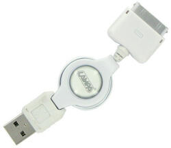 LAMPA 30-pin iPhone / iPad töltőkábel - öncsévélő - 1m